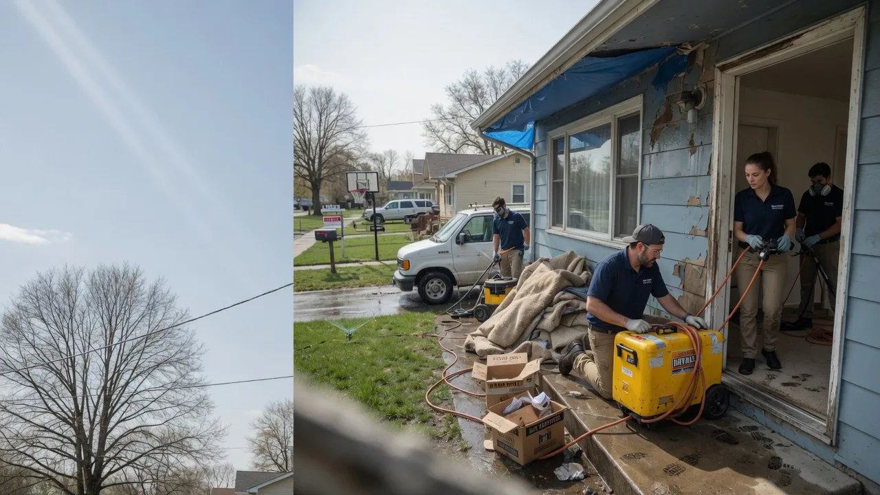 Basement Flood Cleanup in Saxtons River, VT near me